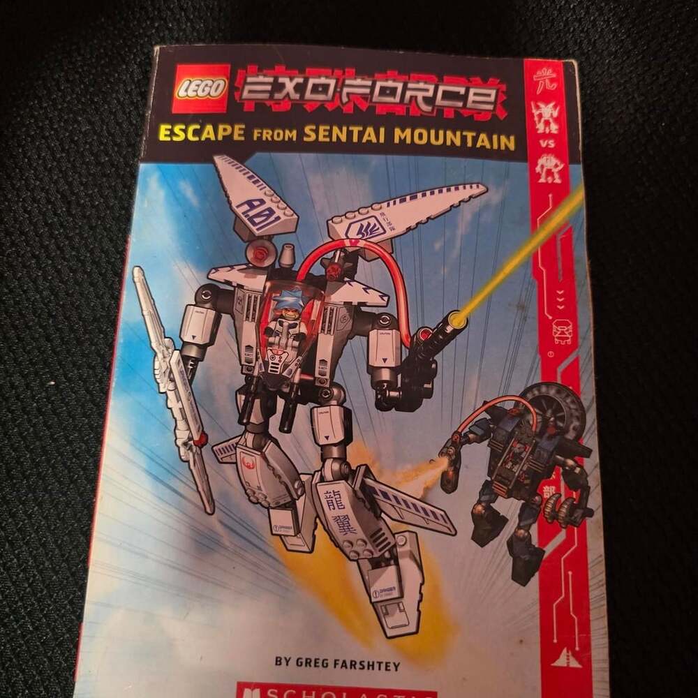 LEGO Exo-Force Escape From Sentai Mountain Paperback Book